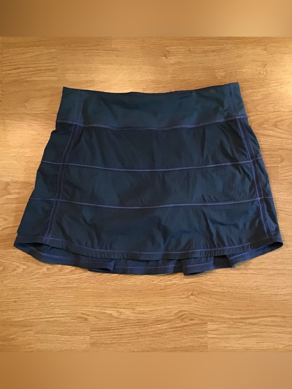 lululemon athletica navy blue athletic skort